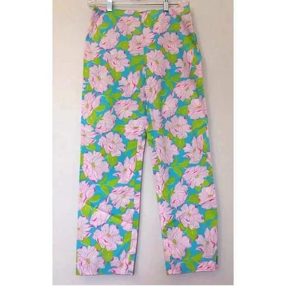Lauren Ralph Lauren Floral Print Pants Size 2 - Picture 3 of 7